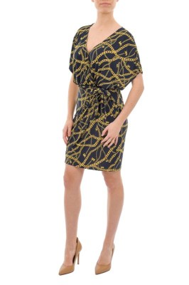 MK logo wrap dress